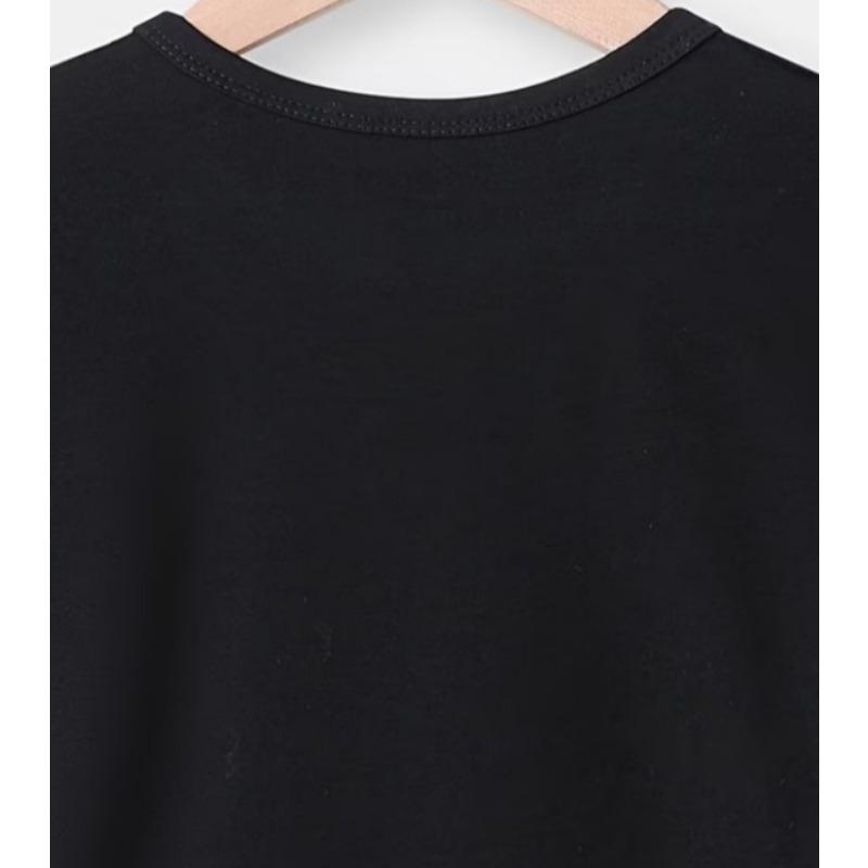 European Size Funny Cool Aunties Text Print T-Shirt Casual Graphic Tee.comfortable for Everyday Wear