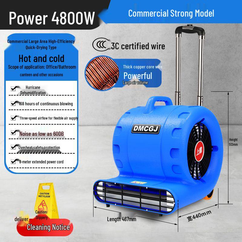 Maolang High-Power Commercial Hair Dryer & Floor Dehumidifier
