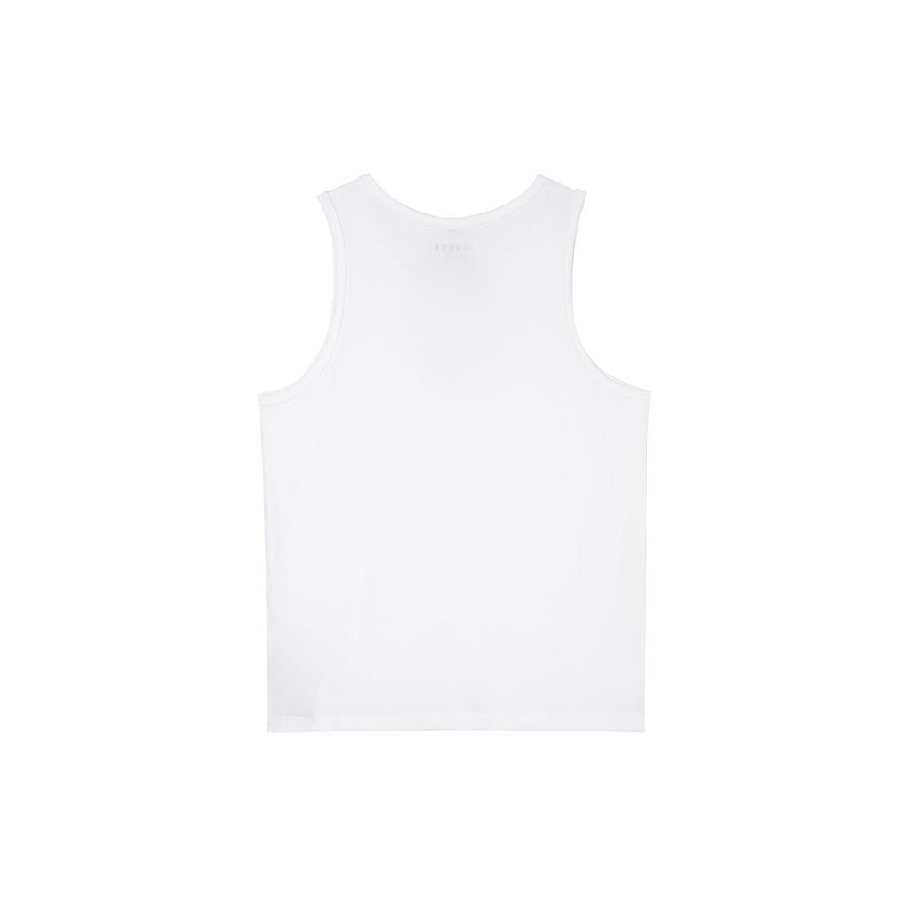Jordan Men Embroidery Logo Tank White FQ6990-100
