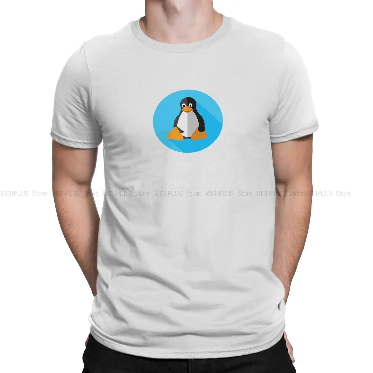 

Linux Operating System Mens TShirt Sudo RM RF Individuality Polyester T Shirt Harajuku Sweatshirts New Trend S