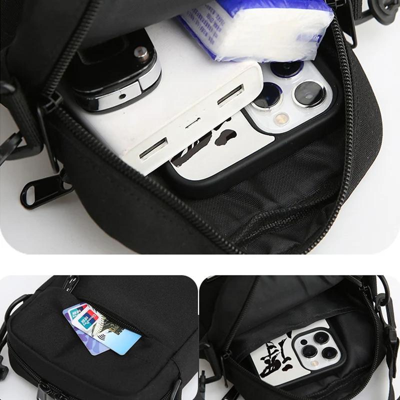 Casual Bag Diagonal Crossover Hand Machine Small Square Bag Men's Satchel Oxford Cloth Fashion Women's Handbags Luggage Bags