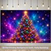 1Pcs Shining Christmas Tree Festive Decorations Decoration Background Xmas Backdrop Decorations For Photo Studio Booth Party