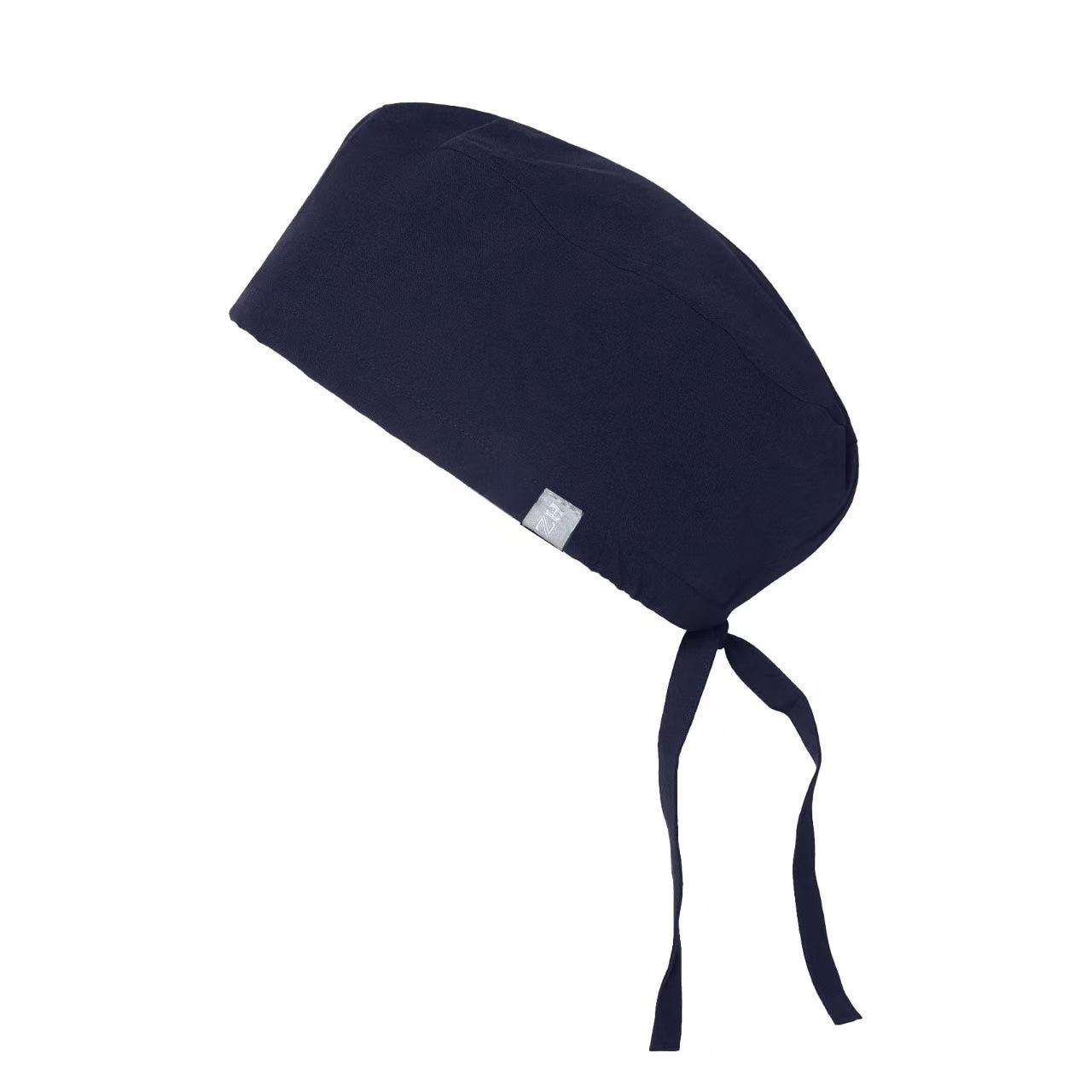 

Breathable 100% Cotton Solid Color Surgical Cap for Pet Grooming, Salon, Operating Room, Nursing, and Dustproof Work. One Size