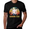 Banana Fish Fan Art Vintage Tshirt Work Utility Short Sleeve Shirt