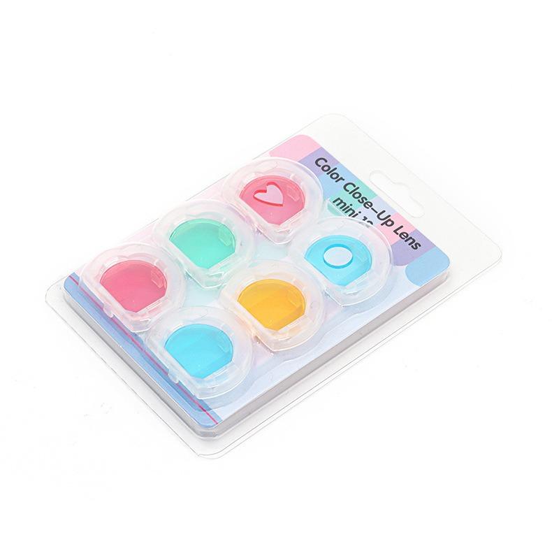 

[Film Lab] [Set of 6pcs] Lens Filter with 6 Color Filter for Instax Mini 13 CBB16 чистый