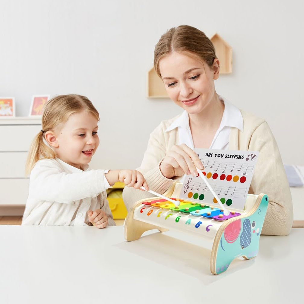 Top Bright Doremifazo's Colorful Toy Xylophone 120407, Authentic