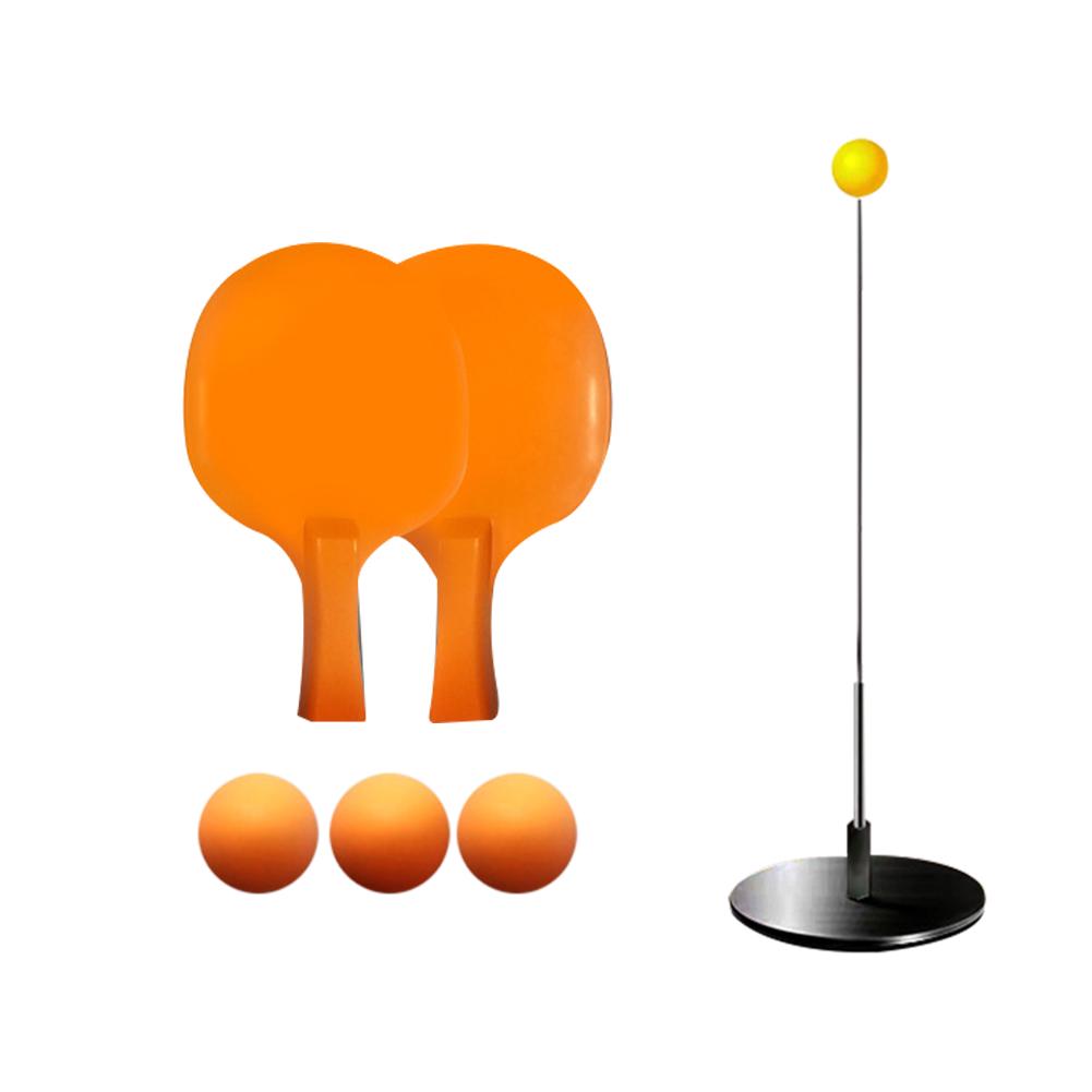 2 Table Tennis Paddle & 3 Ping Pong Balls Table Tennis Trainer Ping Pong Ball Training Equipment Kit with 2× 90cm Elastic Soft Shaft Rod 2 Table Tennis Paddle & 3 Ping Pong Balls Table Tennis Trainer Ping Pong Ball Training Equipment Kit with 2× 90cm Elastic Soft Shaft Rod