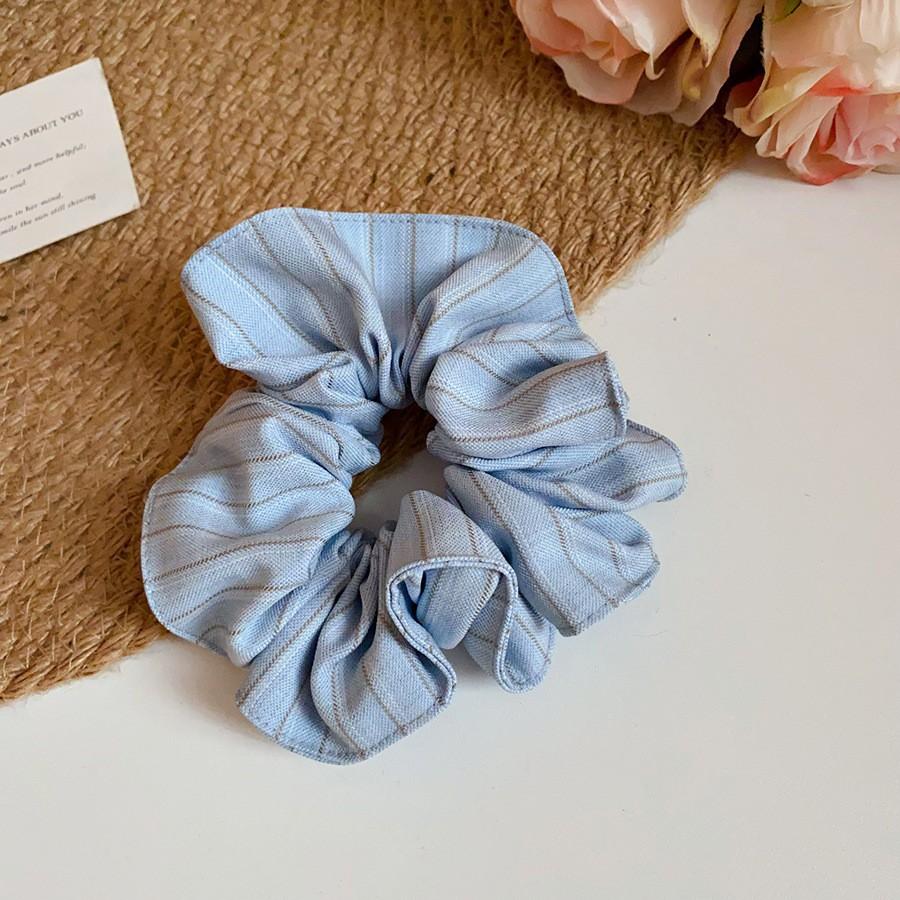 Autumn and winter retro double-sided plush flower grab clip hairpin back head shark clip French sweet hair accessories woman