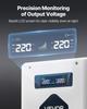 Step Up Voltage Converter, 2000VA, Heavy Duty Voltage Power Converter, 110V To 220V Power Transformer, with 2 EU Outlets, USB Output, LCD Display,