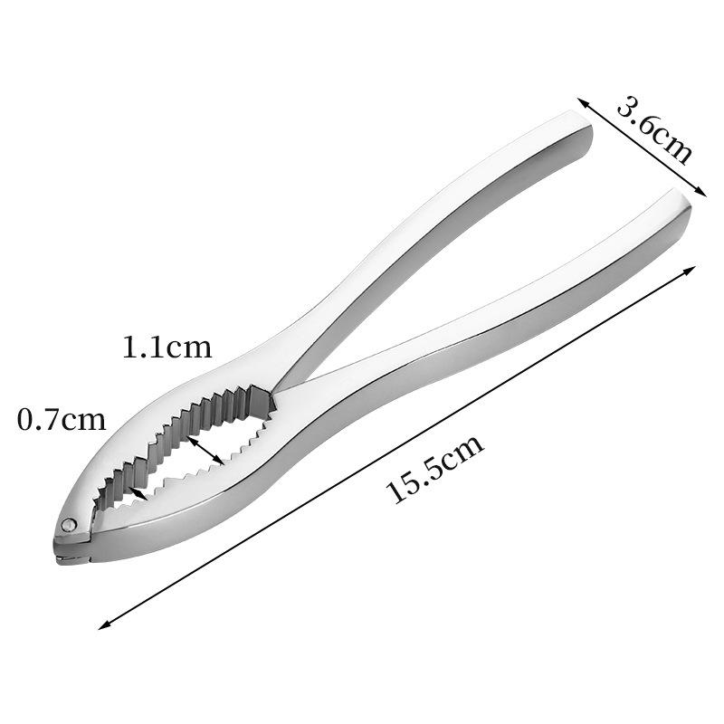 Walnut Tongs, Household Hazelnut Tongs, A Perfect Tool for Opening Nuts, Pecans, Crab Claws, and Shelling