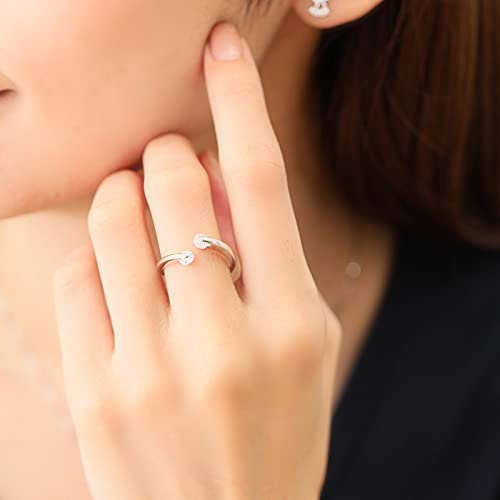 Kostenloses Zirkonia-Geschenk für große Leute 925 Metallallergie Platin [Glamour-Schmuck] Ring, Größe, Damenring, Frauen, Freundinnen, Ehefrau, beliebt, Größe,