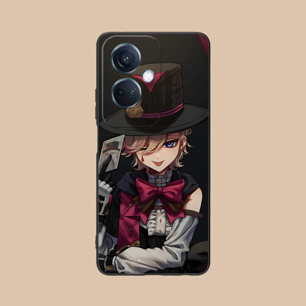 Game GI Lyney Matte TPU Mobile Phone Case for OPPO Reno 14 13 12 11 10 9 8 7 6 5 F T Pro 5G Colorful Printing Cover