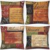 Hope Love Faith Believe Strenght  Print Square Pillowcase Home Decoration Car Sofa Cushion Cover