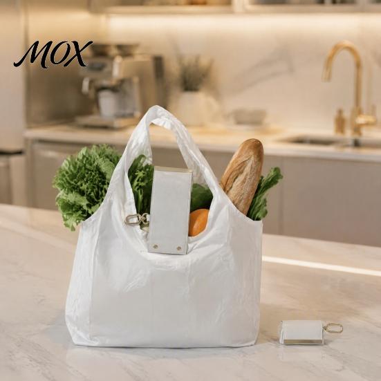 Compact Keychain Bags Foldable Nylon Shoulder Bag, Reusable Grocery Tote with Washable Produce Shopping Charm Pouch, Portable Commuter Bag for Weekend