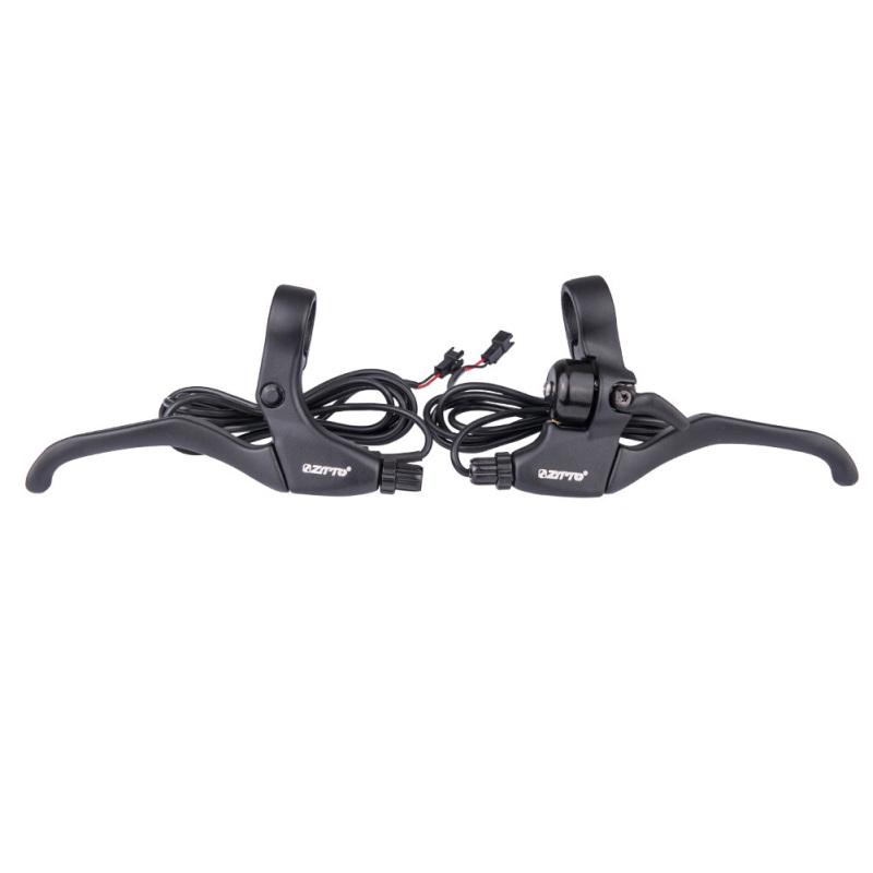 1 Pair Of Aluminum Alloy Lithium Electric Car Brake Lever With Bell Brake Lever Model SB4A