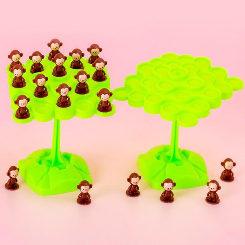 Monkey Balance Tree Interactive Parent Child Game for Kids Focus Coordination Skills Training Educational Gift for Christmas