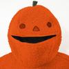 Women's Round Neck Hooded Sweatshirt Double-Faced Cute Halloween Sweatshirt