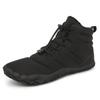 Men's Outdoor Boots Hiking Shoes Waterproof Skiing Shoe High Top Plus Size Cotton Boots Anti Slip Soles Couple Thick Cotton Shoe
