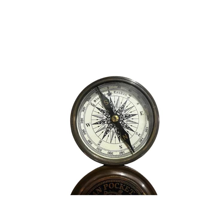 Brass Pocket Compass Brass Nautical Compass Marine Compass Gift Antique Vintage