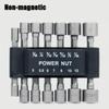 Hexagonal Bit Socket 1/4" Hex Shank Hex Nut Socket 9/14 Pcs Electric Drill Bit Set Household Auto Repair Tool