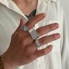 European and American Jewelry New Men's Rings Trendy Hip-hop Personality Versatile Jewelry