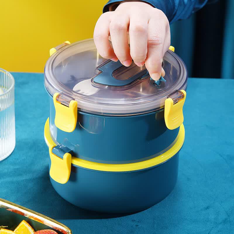 JIESITONG 304 Stainless Steel Insulated Lunch Box
