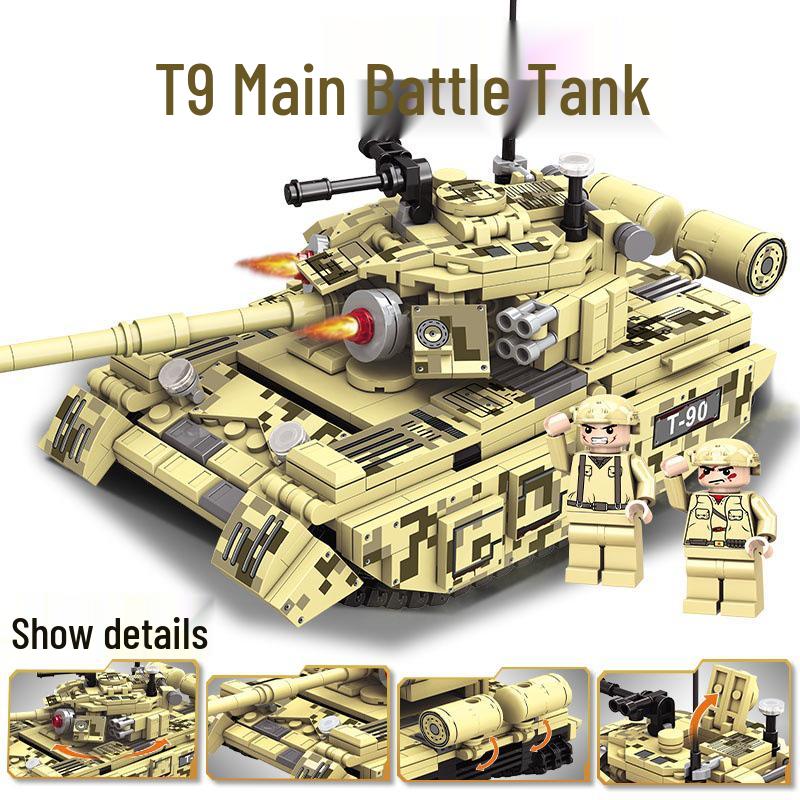 Compatible Military SWAT Armored Car Building Blocks - Educational Assembly Toy for Boys