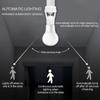 E27 LED Lamp Holder Adjustable Infrared Sensor Light Control Time Delay Switch Smart Home Lighting Fixture