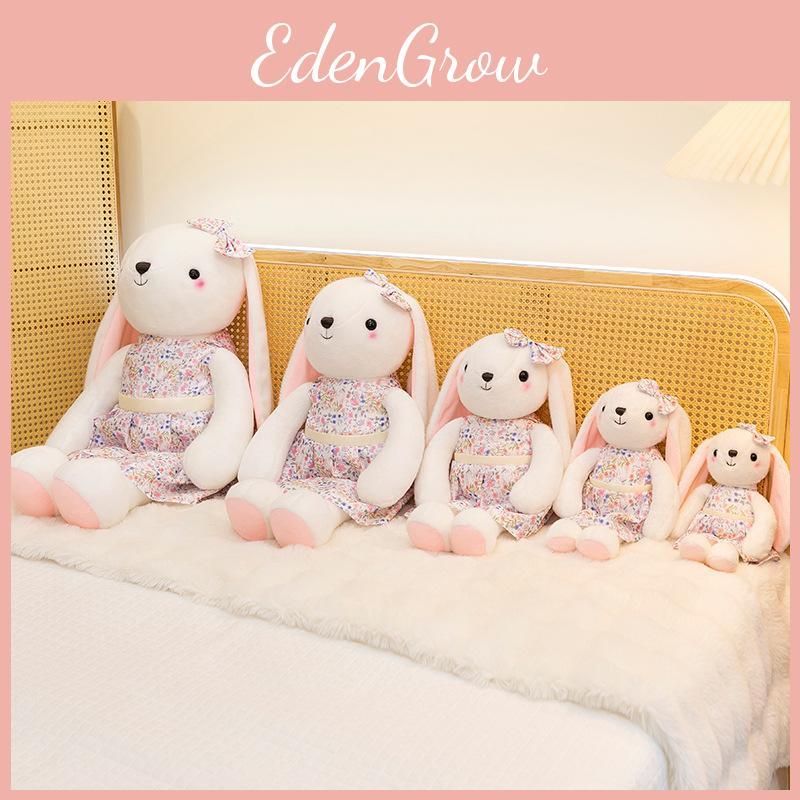 Plush Bunny Toy With Flower Dress For Kids Gift And Collectors
