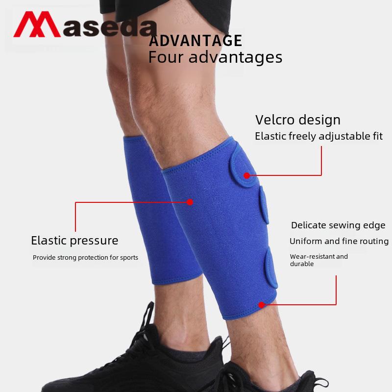 Maxida Atmungsaktive Verstellbare Wadenschützer - Unterstützung für Laufen, Fitness & Tauchen