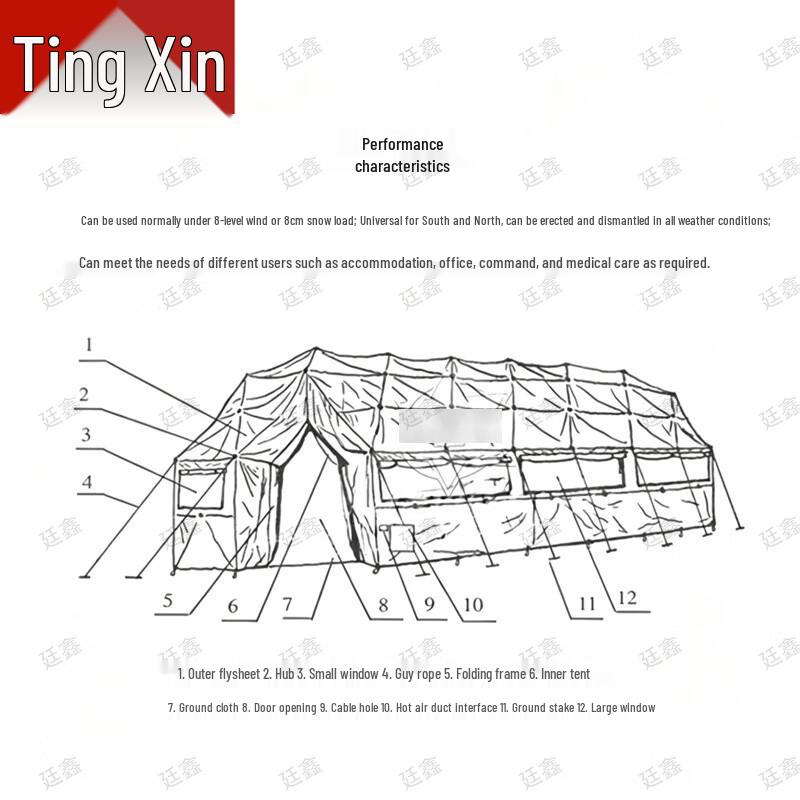 Tingxin Emergency Rescue Tent & Outdoor Gear