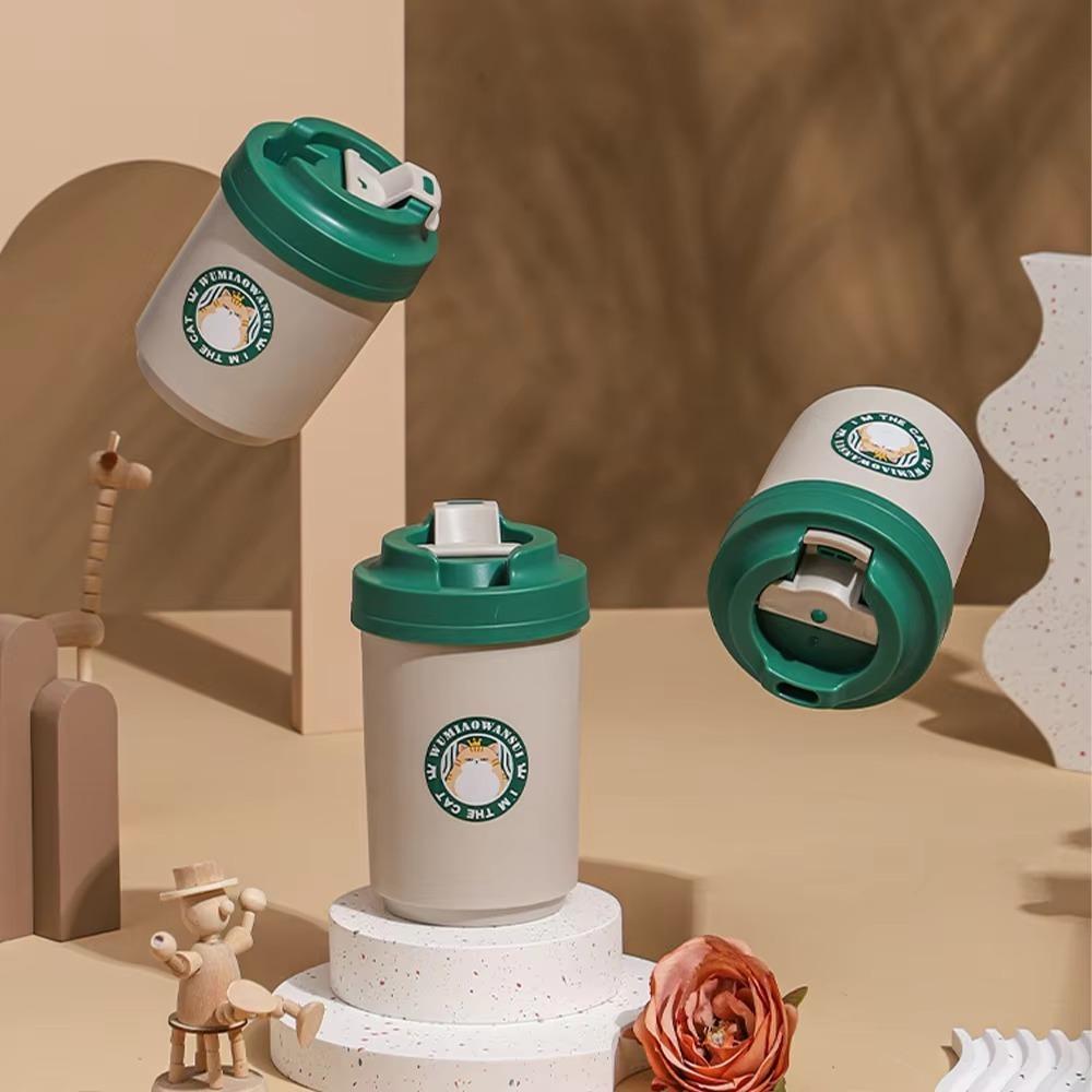 380/480ML Water Cup Stainless Steel Tea Vacuum Cups Coffee Mug  For Drinkware Coffee Milk Tumble