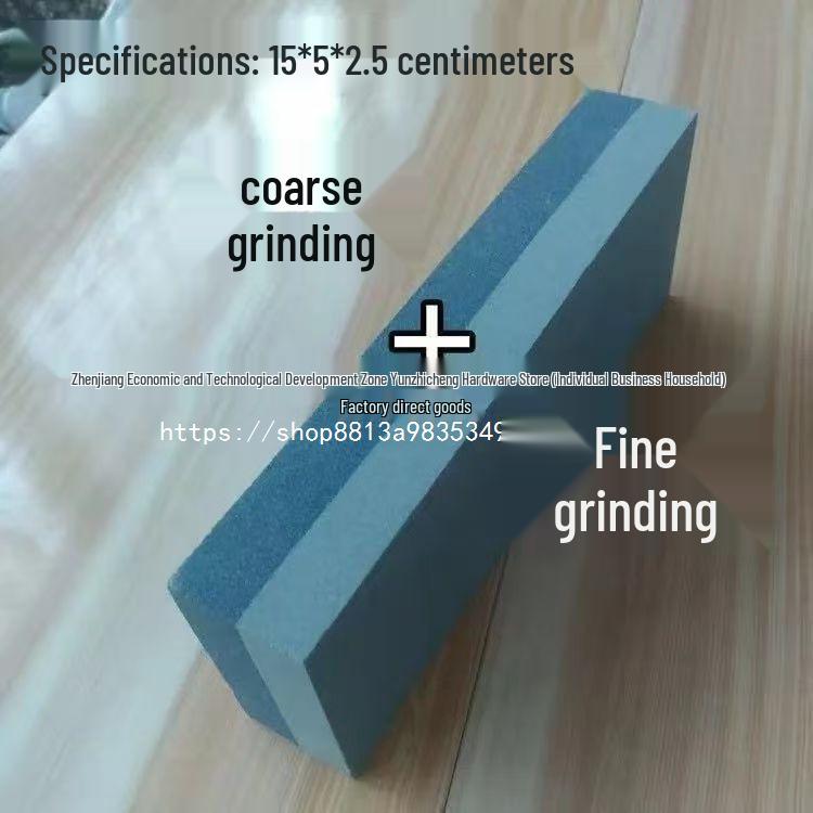 Whetstone Double-Sided Stainless Steel Knife Sharpener for Kitchen Use