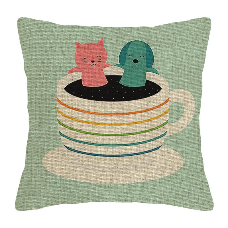 Modern Decorative Cushion for Home Living Room Decor Throw Pillow Cover 45*45 children 40x40cm 60x60cm 45x45cm cartoon 50x50cm