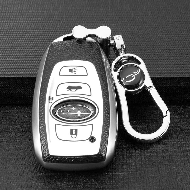 

Премиальный чехол для смарт-ключа Subaru Forester Outback XV Legacy BRZ - Премиальная оболочка для ключа с пряжкой