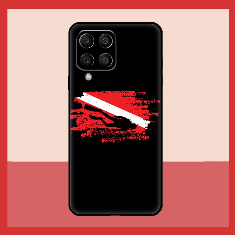 Diver Down Scuba Case For Samsung Galaxy M31 M21 M13 M33 M53 M15 M35 M55 M16 M36 M56 M12 M32 M52 M14 M34 M54