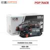Xcartoys Scale Cars For Collector Poprace 1/64  Hatchback Supercar Collection Ornament Miniature Civic Eg6 Racing Model