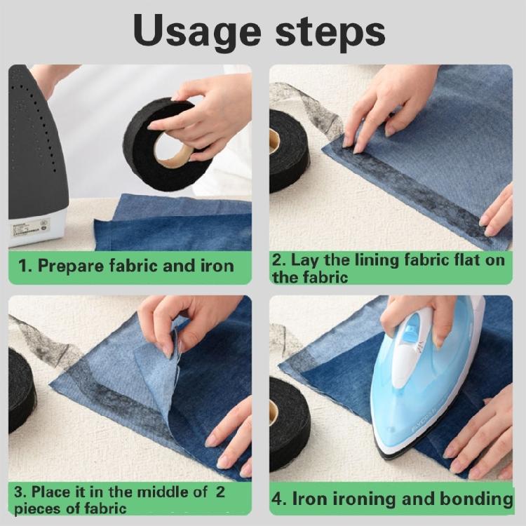 Bügeln Säumen Gurtband Saumband Breite 20mm 30mm Unsichtbares Ausbesserungsband Aufbügelband für Kleidung Vorhänge Hosen Jeans