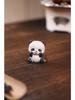Cute Panda Yixing Purple Clay Tea Pet Ornament - Adorable Tea Table Decoration