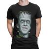 The Munsters Hermans Head T Shirt Men Cotton Vintage T-Shirt O Neck Tee Shirt Short Sleeve Tops 4XL 5XL