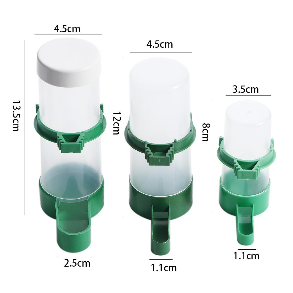 Ptačí klec, krmení papoušků s klipem, ptačí potřeby, napáječka pro ptáky, dávkovač krmiva, krmítko pro ptáky