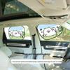 Cute Pet Cartoon Car Sun Shade: Universal Heat Insulation & Sun Protection for Front & Rear Windows with Electrostatic Adsorption.