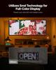 VEVOR Programmable LED Sign, P6 Full Color Flexible Digital Scrolling Panel, DIY Custom Text Pattern GIF Display Board