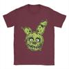 FNAF Springtrap  Five Nights At Freddys Men T Shirts  Creative Tees Short Sleeve Round Neck TShirt 100 Cotton Printed Tops