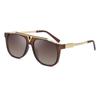 Large Frame Sunglasses Men'S Mascot Contrasting Color Glasses Legs Sunglasses Men'S Tide Z0936E