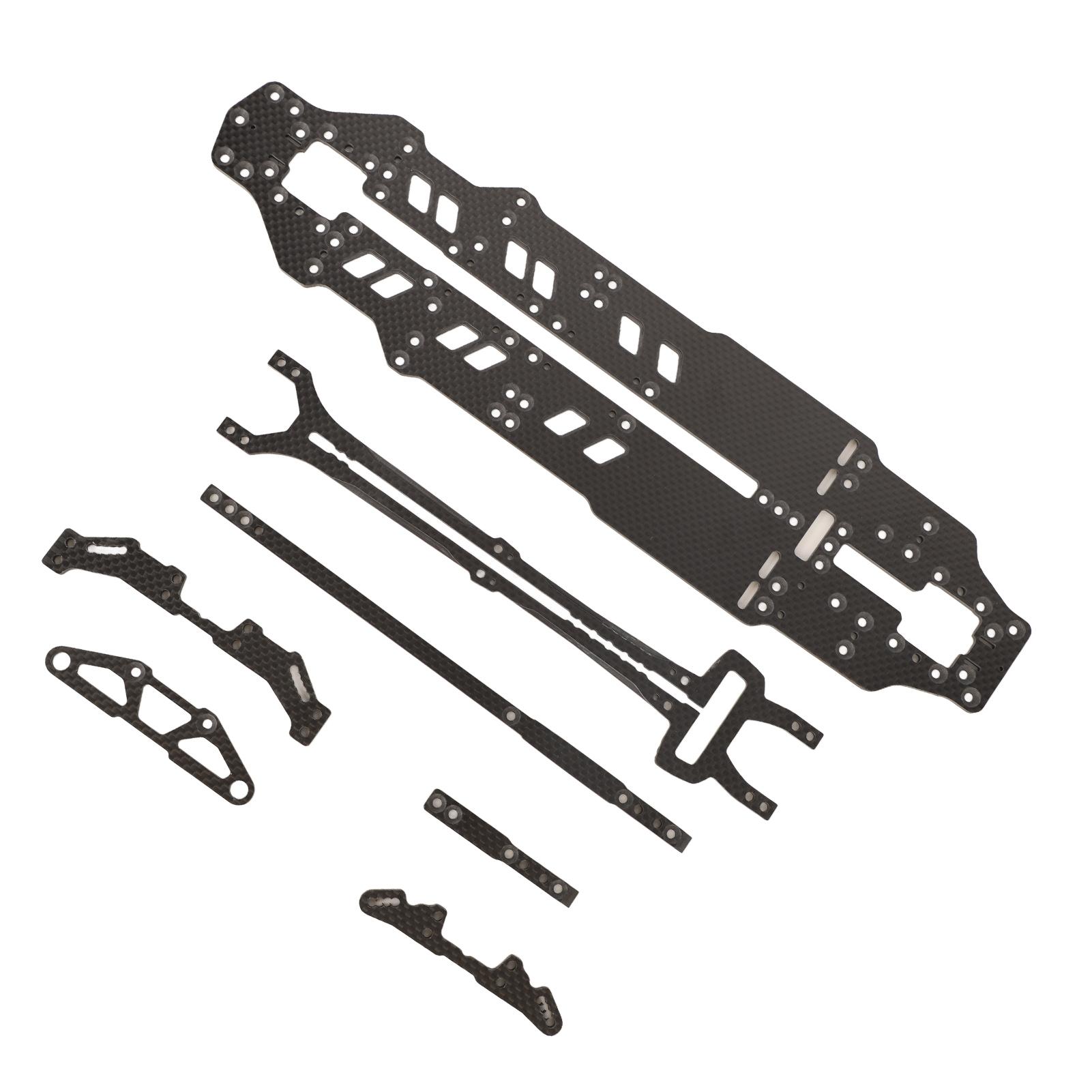 

Carbon Fiber Chassis Kit 110 Scale RC Car Replacement Parts for XPRESS ARROW AT1S 1:10 RC Car чорний