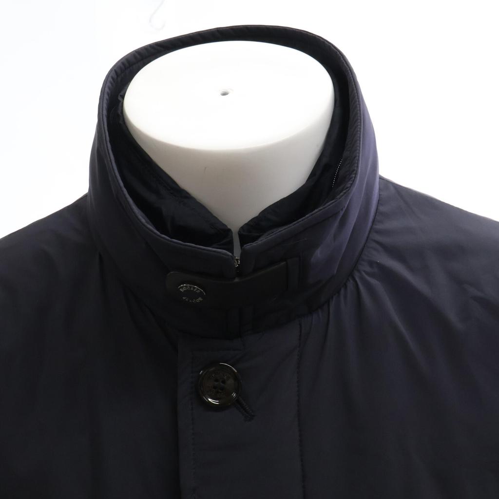 MOORER [Good condition/Domestic regular] RAFFAELLO-STP Hooded/Front flap down jacket Jacket 48 NavyUsed