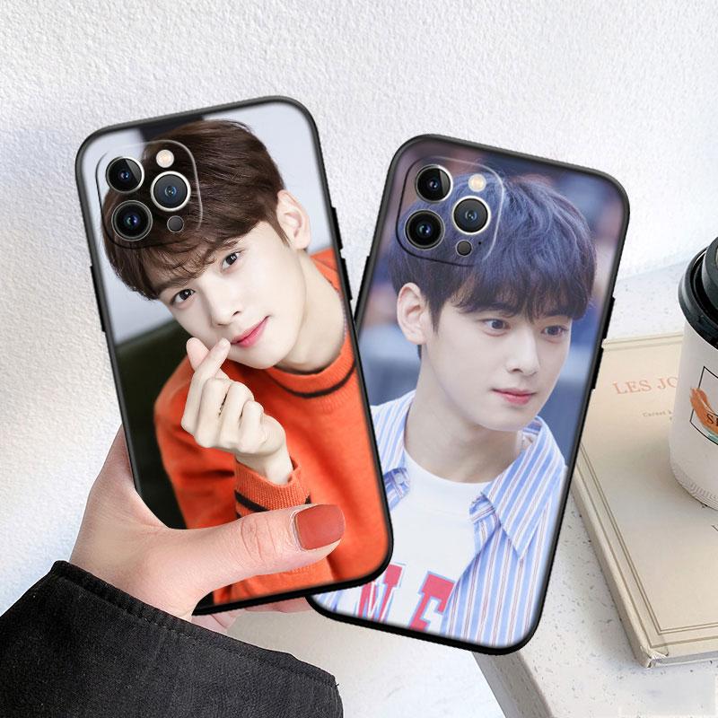 PP18 Cha EunWoo Soft Shell Phone Case for OPPO A3 Pro A72 A74 A76 A77 A77S A78 A79 A94 A95 A18 A40M A58