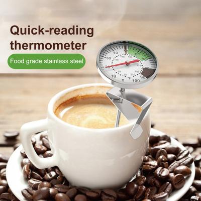 Termometro per Alimenti Termometro a Lettura Istantanea Acciaio Inossidabile Alta Temperatura Sonda per Alimenti Termometro per Frittura Profonda per Cucinare Grigliare Forno