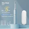 Electric Toothbrush Adult Sonic Scrubber Wireless Charging Scrubber Gifts Electric Toothbrush